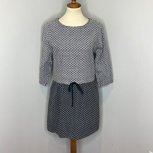 Ace & Jig Lake Dress‎ – black/white minidot - S